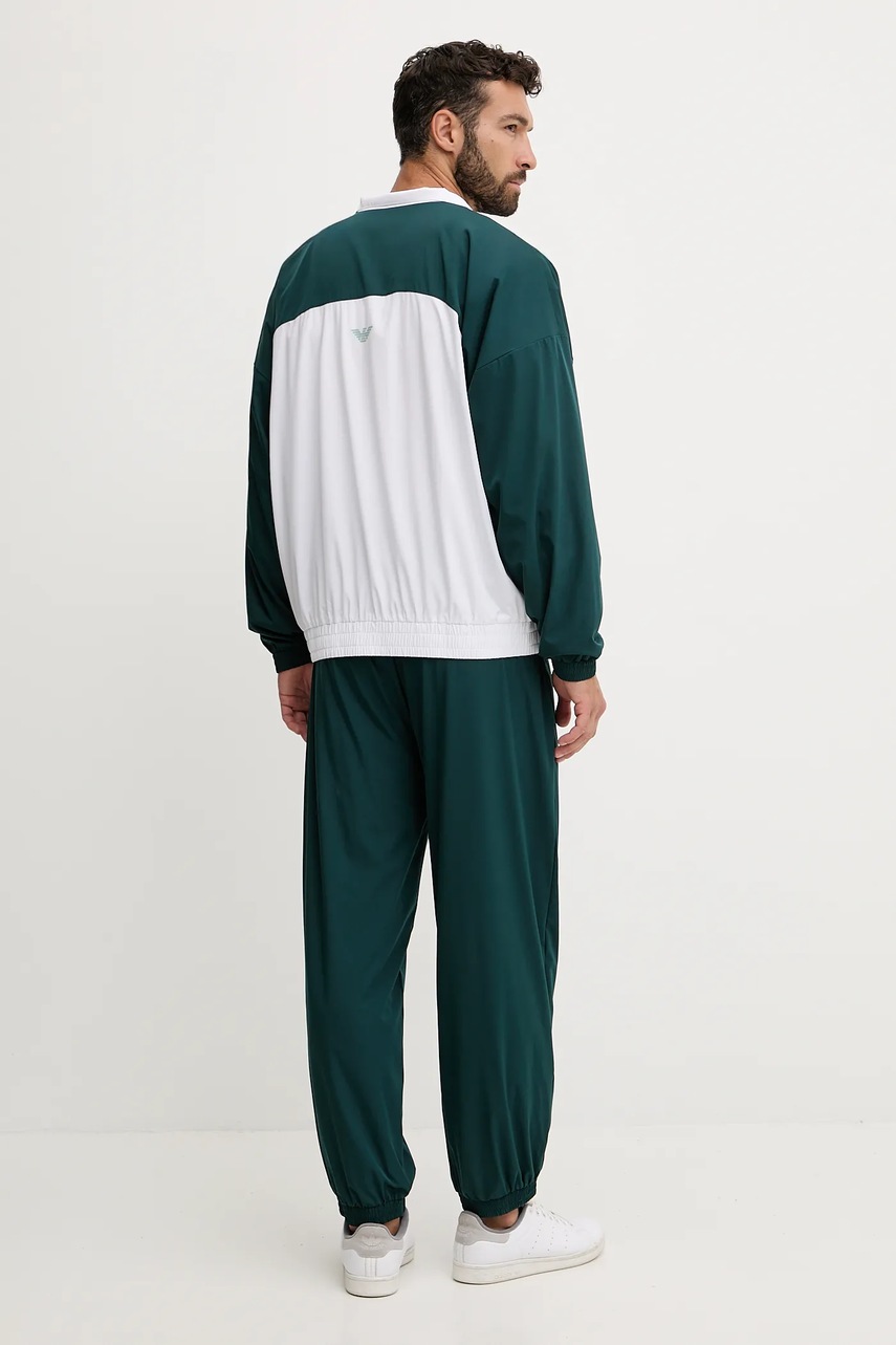 Спортивный костюм EA7 Emporio Armani цвет зелёный AF13137.7M000928