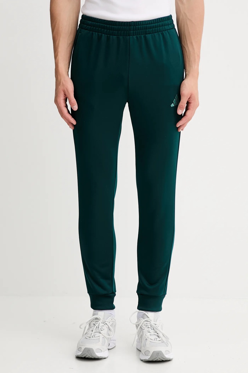 Φόρμα adidas 3-Sripes χρώμα: πράσινο, JX5518 φωτογραφία