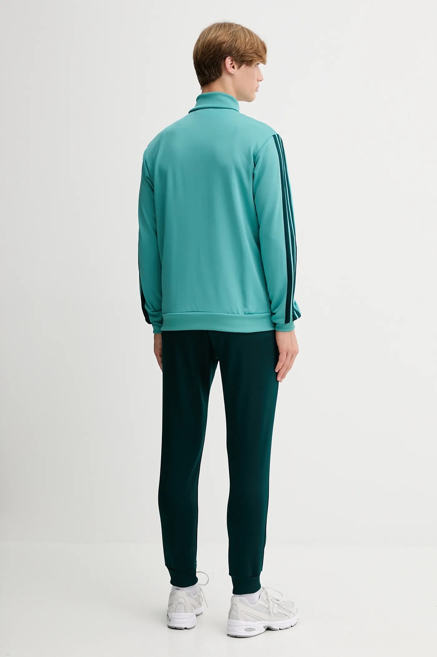 Φόρμα adidas 3-Sripes χρώμα: πράσινο, JX5518 φωτογραφία