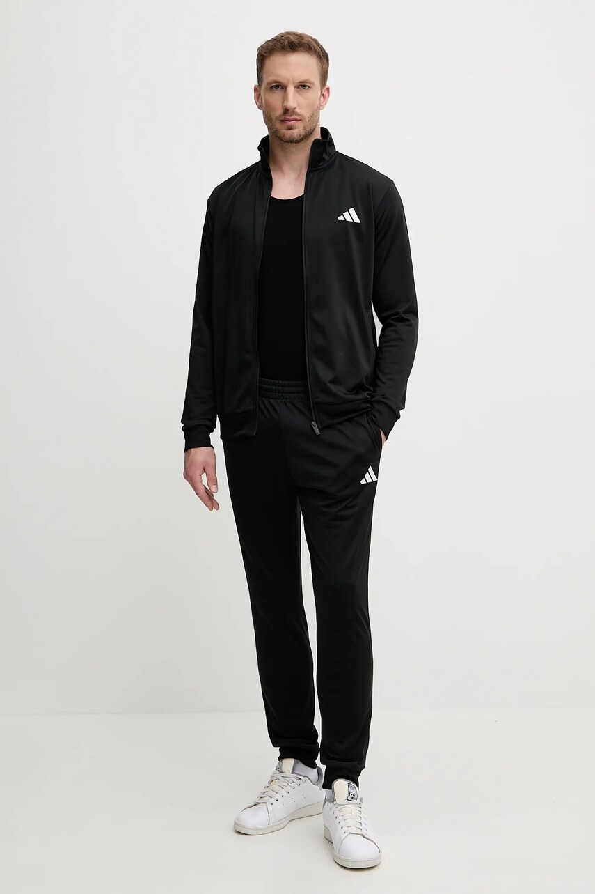 Levně Tepláková souprava adidas pánská, černá barva, KB5269