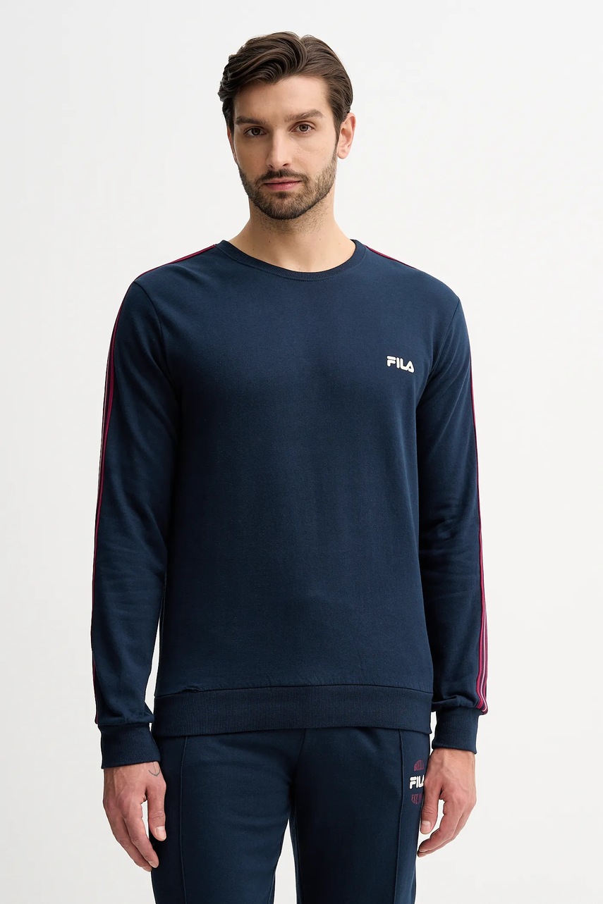 Βαμβακερή φόρμα Fila χρώμα: ναυτικό μπλε, FPW1230 φωτογραφία