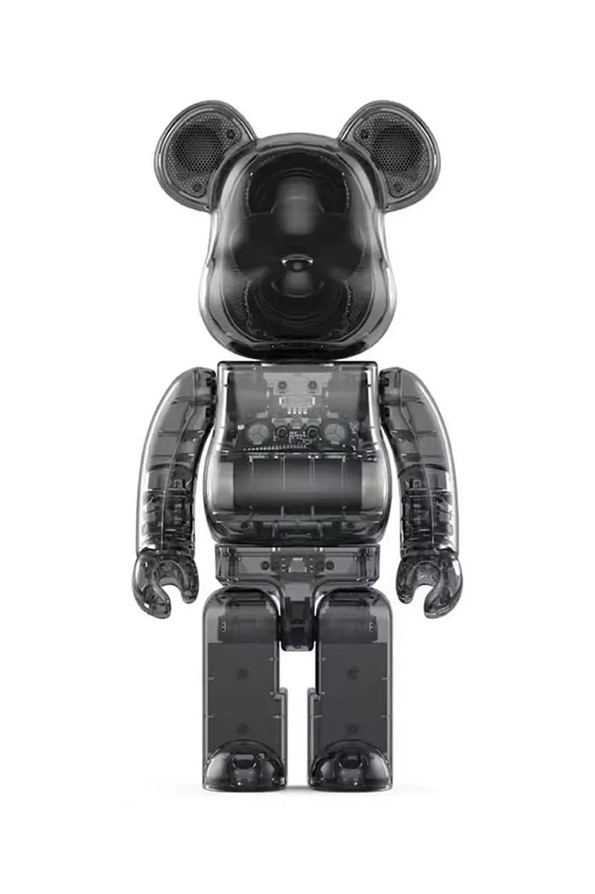 Medicom Toy difuzor wireless Be@rbrick Bluetooth Black 400% culoarea negru, Bluetooth.Black.400