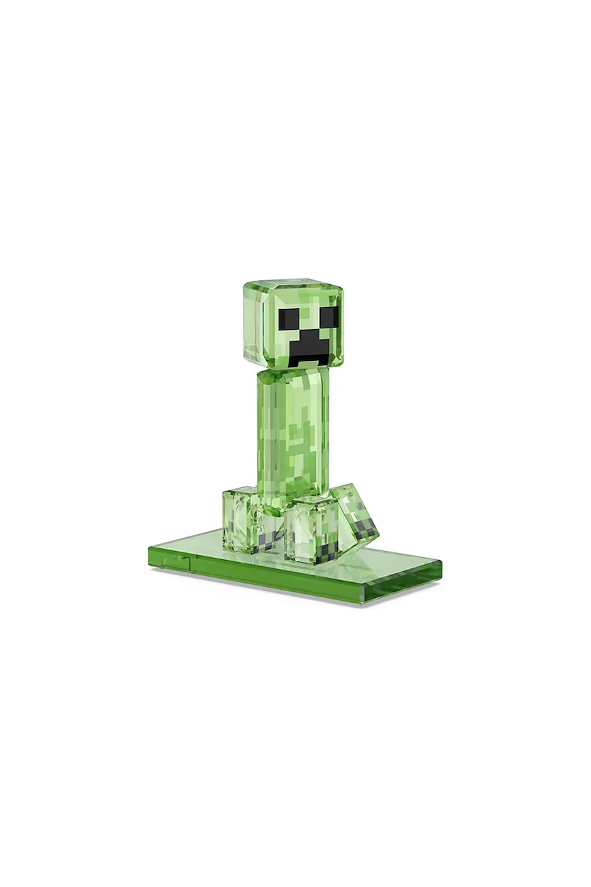 Swarovski figurină decorativă MINECRAFT culoarea verde, 5701249