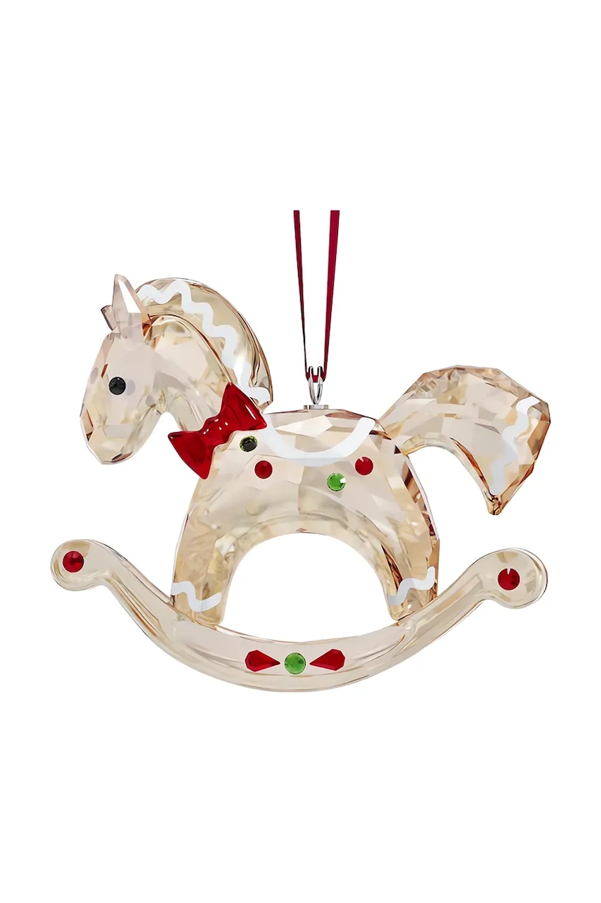 Swarovski pandantiv decorativ HOLIDAY CHEERS culoarea transparent, 5627608