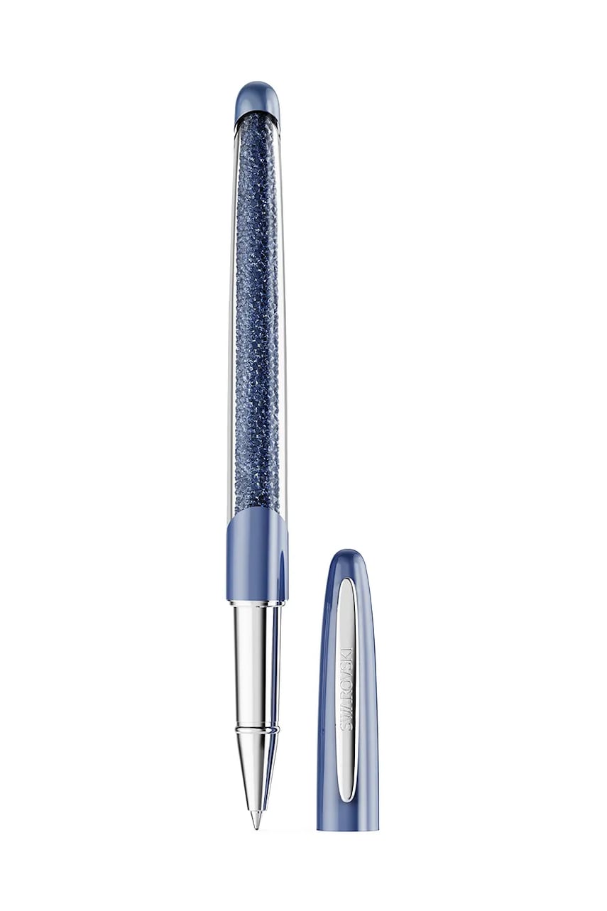 Levně Pero Swarovski CRYSTALLINE tmavomodrá barva, 5717138