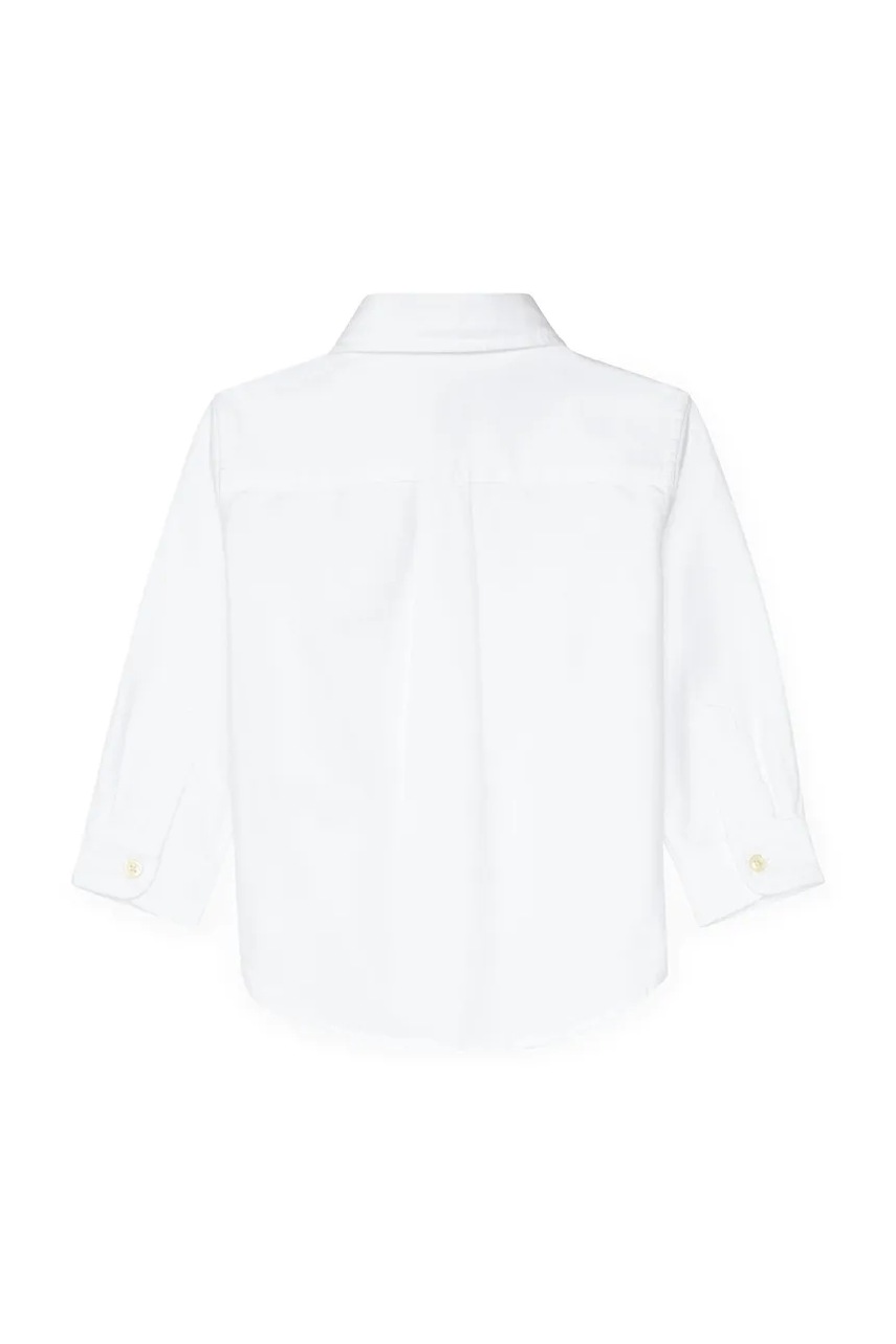 Бавовняна сорочка для немовля Polo Ralph Lauren