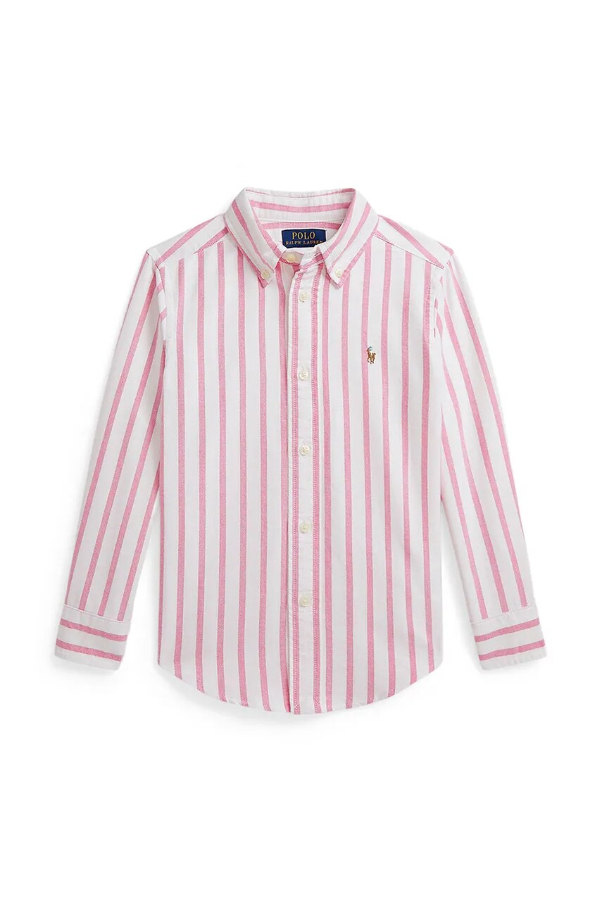 Levně Košile Polo Ralph Lauren růžová barva, 322935056003