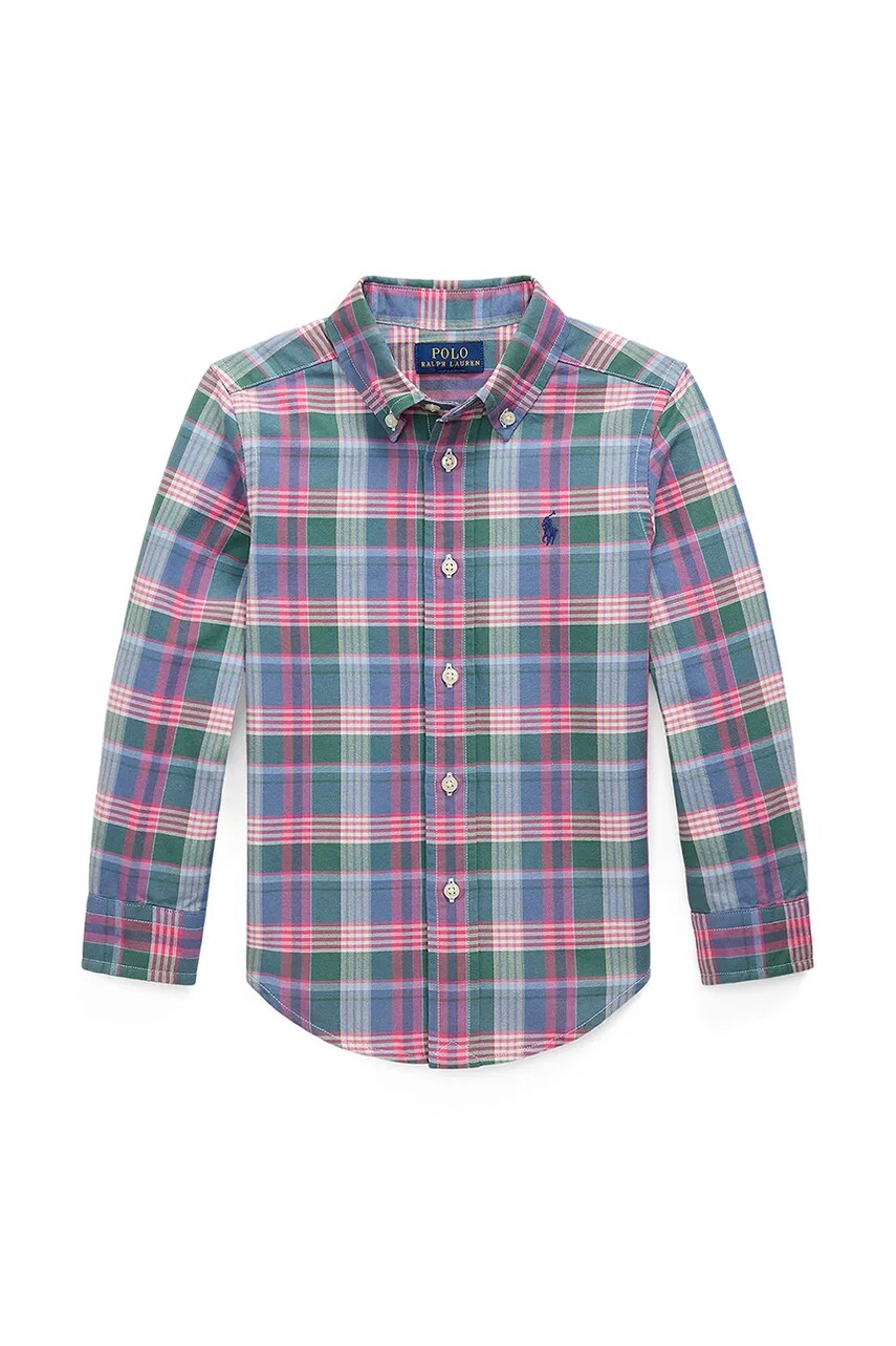 Levně Košile Polo Ralph Lauren růžová barva, 322970728001