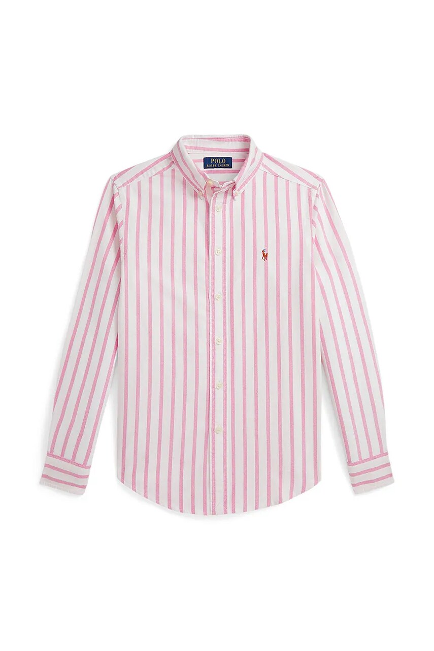 Levně Košile Polo Ralph Lauren růžová barva, 323935056003