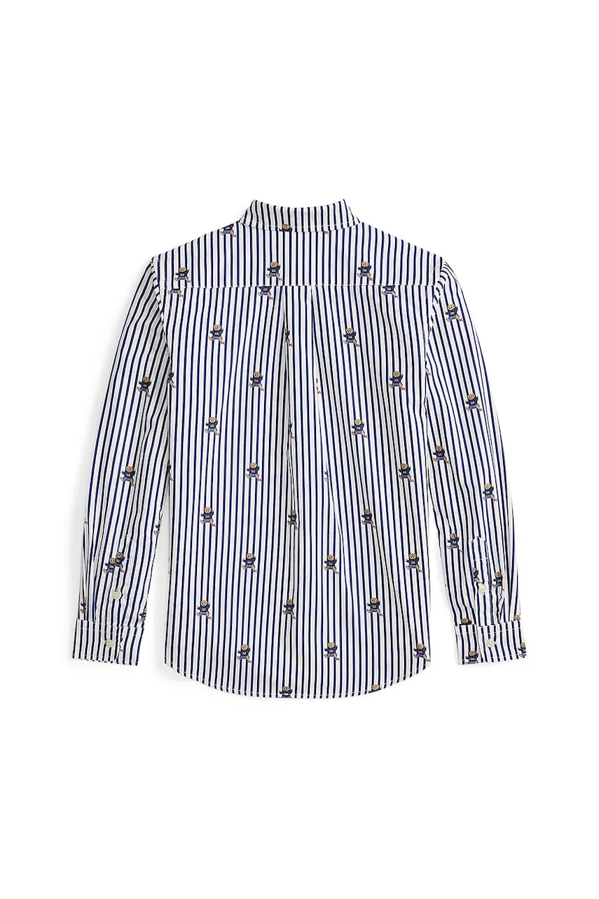 Рубашка Polo Ralph Lauren цвет синий 323979326001 Рубашка Polo Ralph Lauren цвет синий 323979326001
