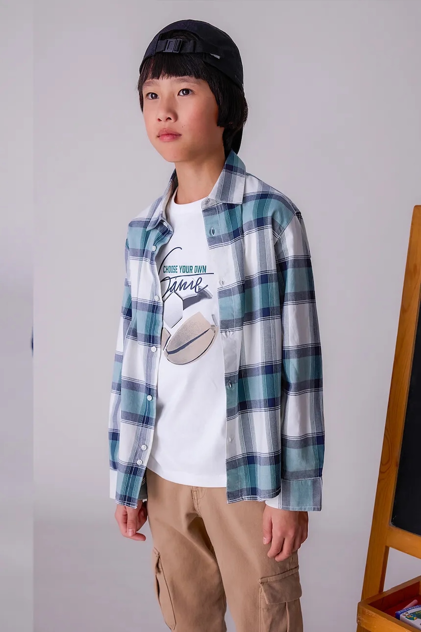 Mayoral cămașă de bumbac pentru copii 7107