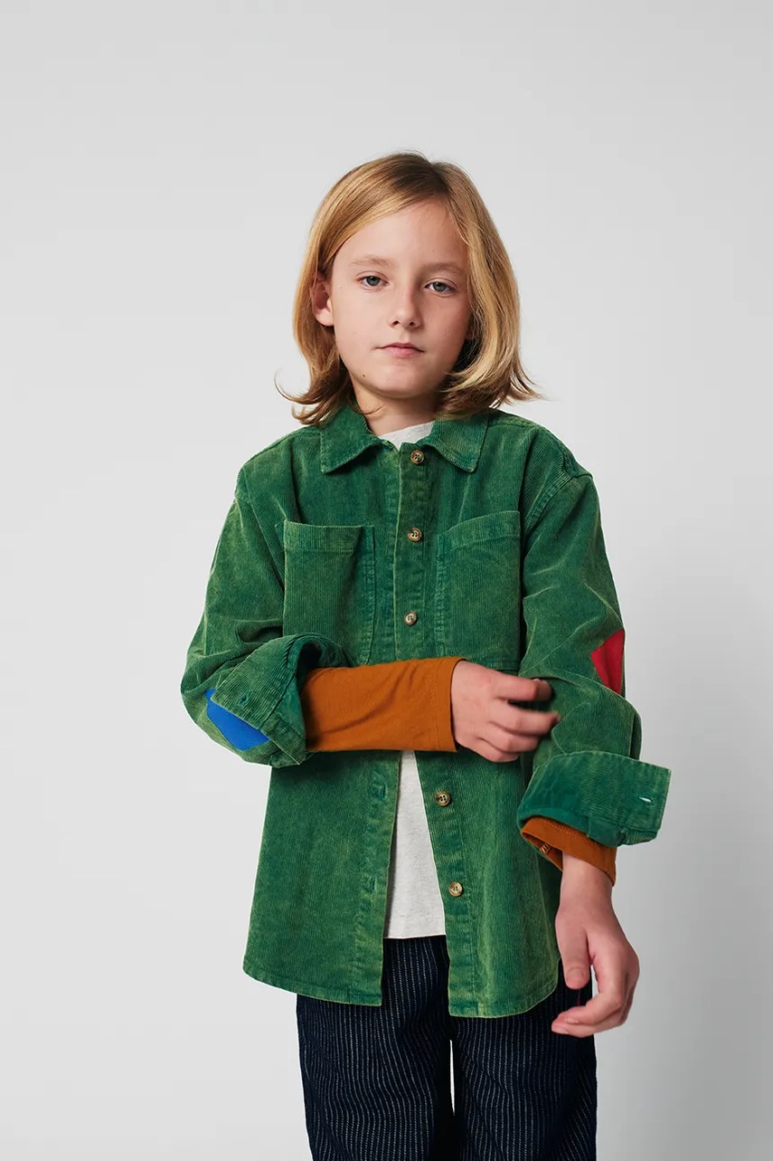 Bobo Choses cămașă copii Bobo Joker culoarea verde, 225AC056