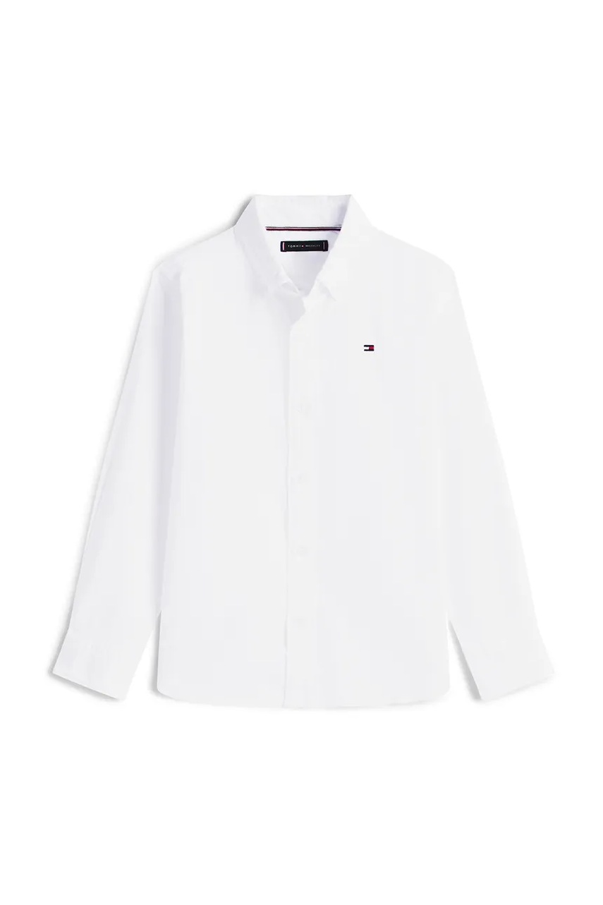Детская рубашка Tommy Hilfiger цвет белый KB0KB09262