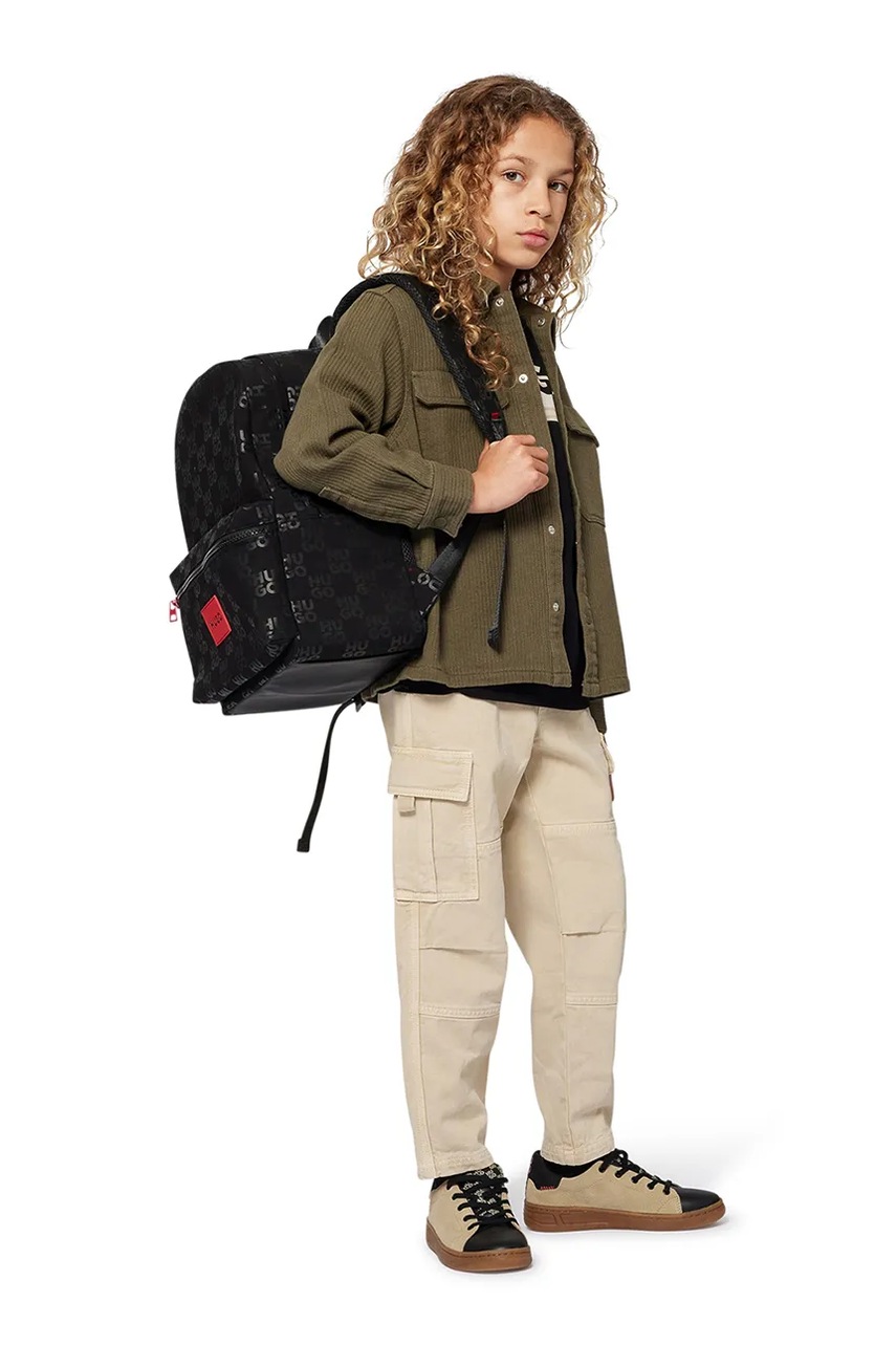 Dětská bavlněná košile HUGO (obrázek 5)