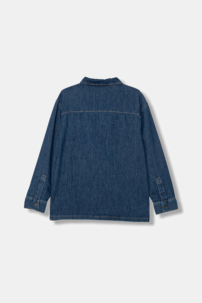 Детская джинсовая рубашка United Colors of Benetton 5AD6CQ04C Детская джинсовая рубашка United Colors of Benetton 5AD6CQ04C