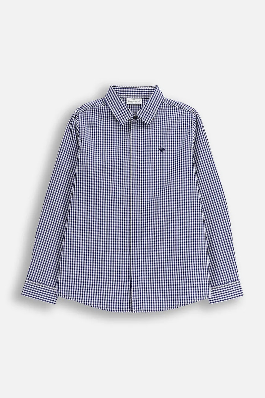 Coccodrillo cămașă de bumbac pentru copii ELEGANT JUNIOR BOY