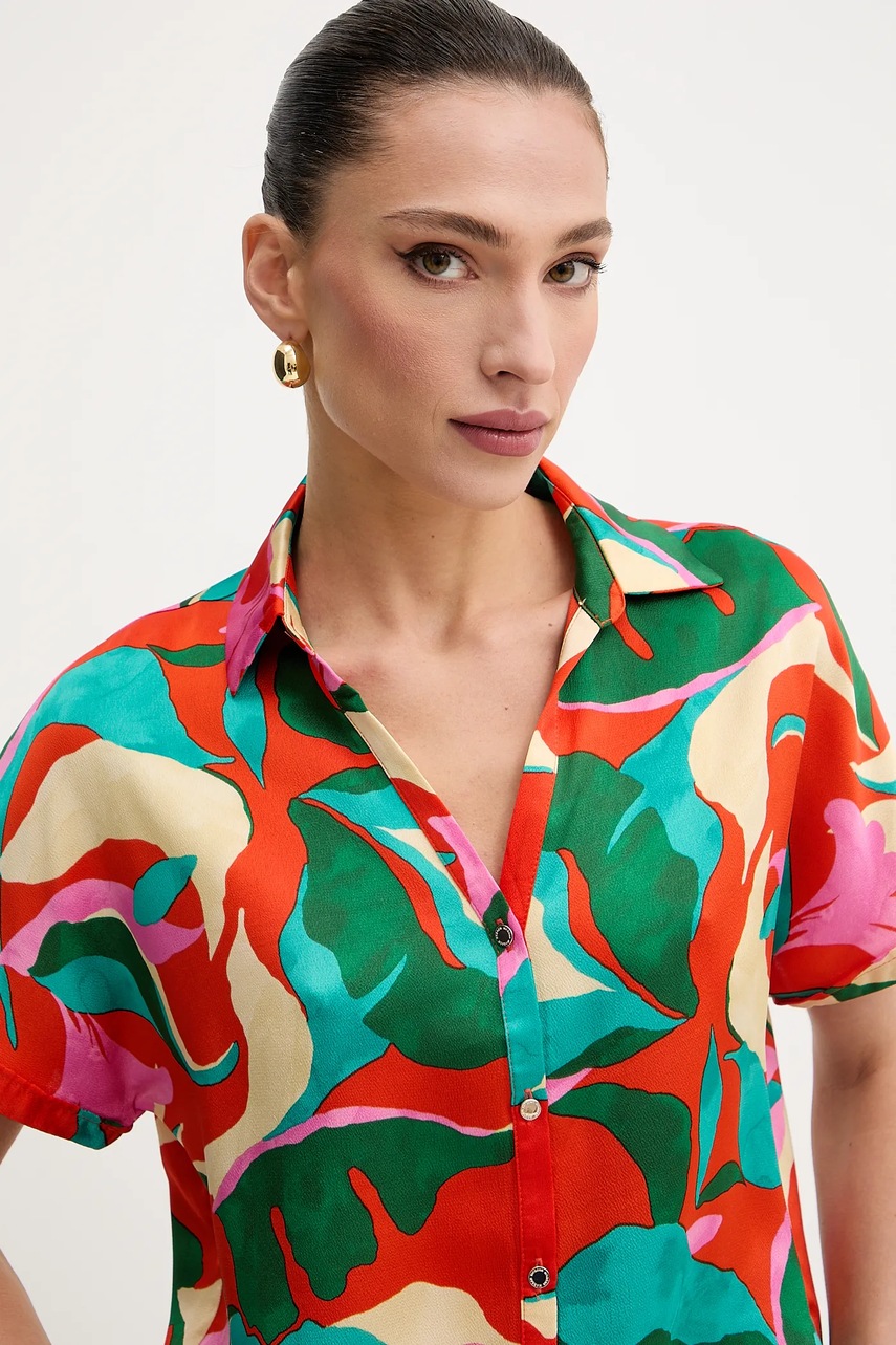 Πουκάμισο Morgan χρώμα: πορτοκαλί, CROU.F φωτογραφία