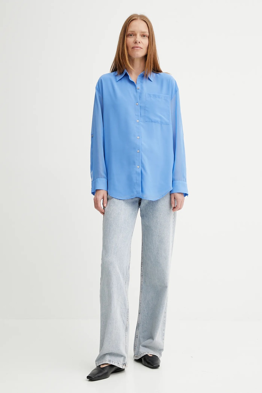 Рубашка Calvin Klein relaxed классический воротник LV044B902G