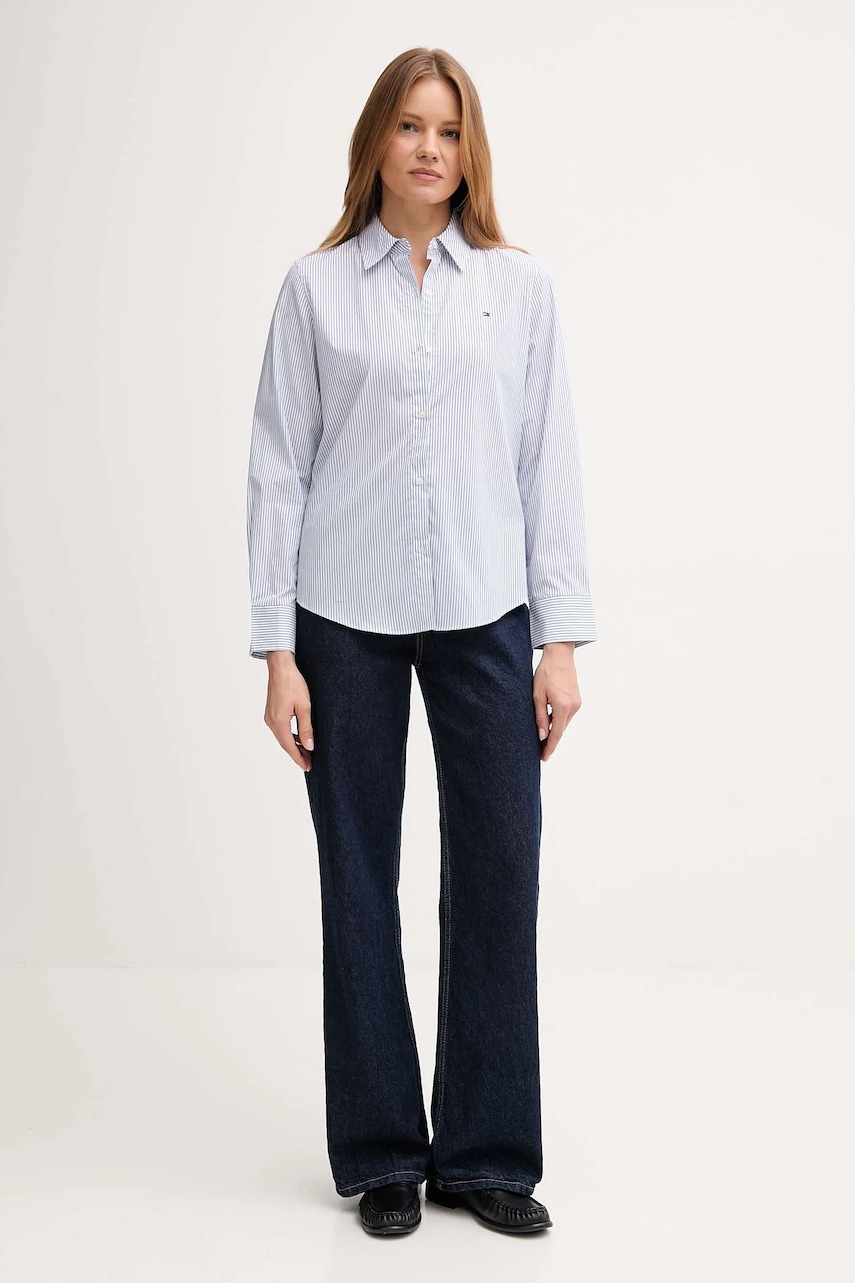 Рубашка Tommy Hilfiger regular классический воротник WW0WW47169 Рубашка Tommy Hilfiger regular классический воротник WW0WW47169