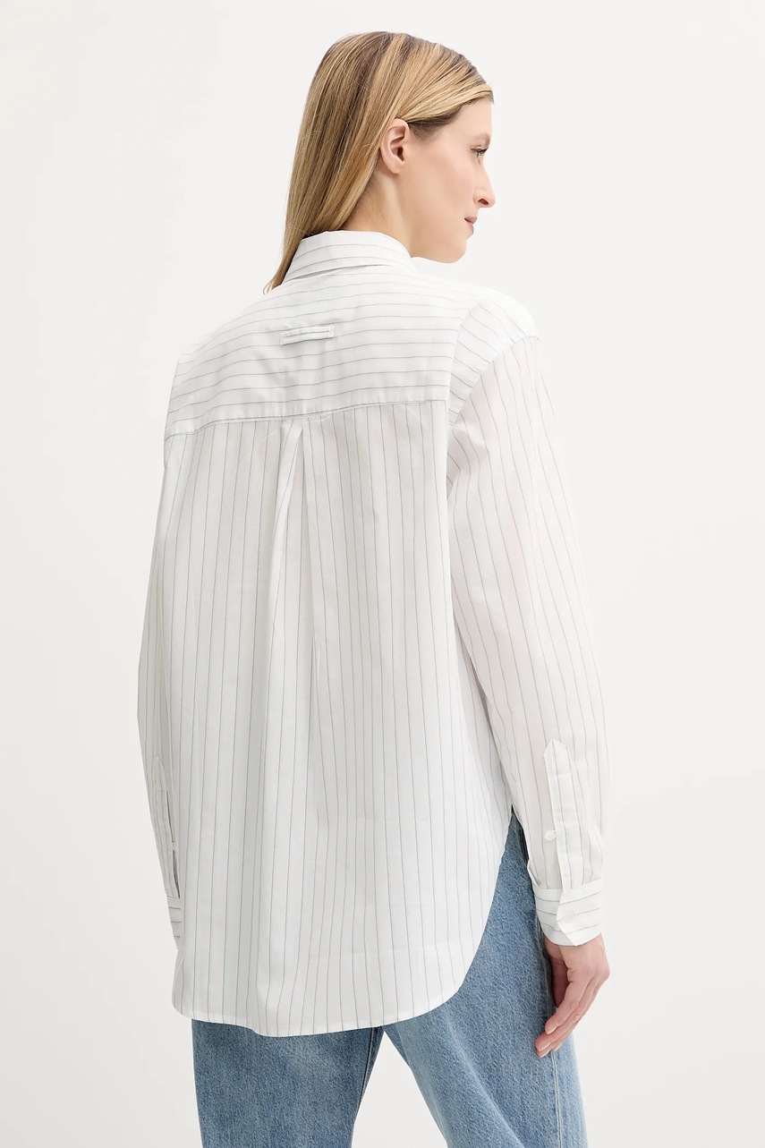 Βαμβακερό πουκάμισο G-Star χρώμα: άσπρο, D26133-D926 φωτογραφία