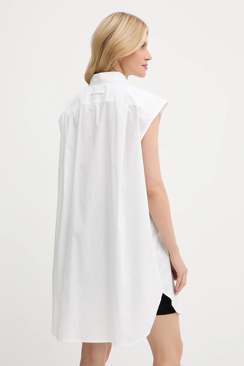 Πουκάμισο G-Star χρώμα: άσπρο, D26541-D321 φωτογραφία