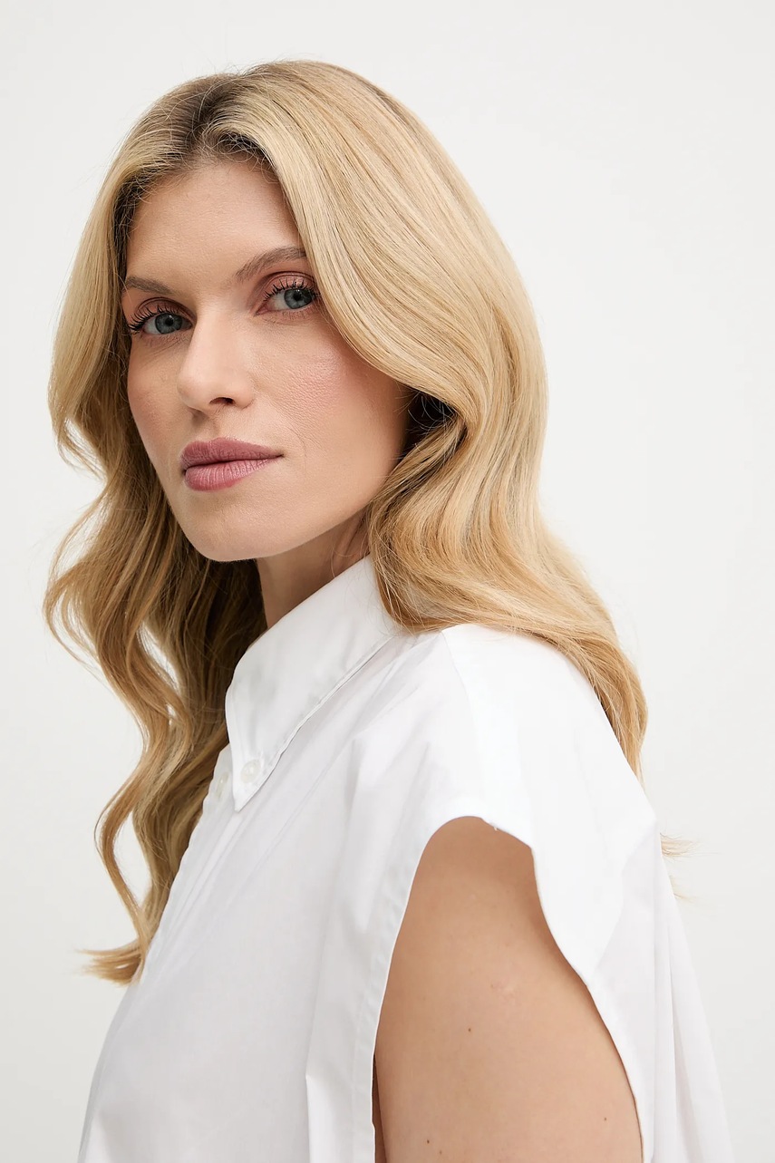 Πουκάμισο G-Star χρώμα: άσπρο, D26541-D321 φωτογραφία