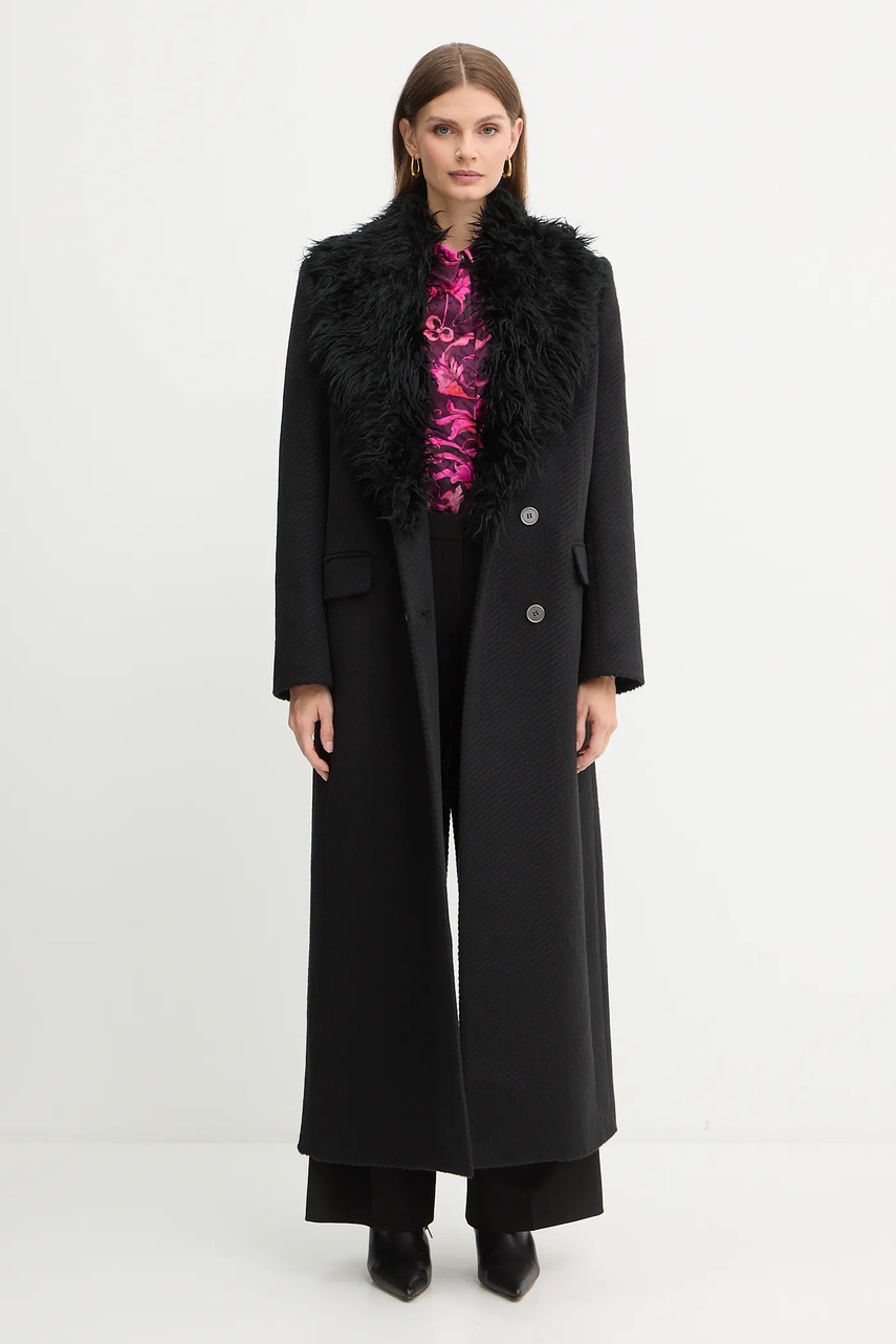 Рубашка Versace Jeans Couture цвет бордовый regular классический воротник 79HAL201 NS671 Рубашка Versace Jeans Couture цвет бордовый regular классический воротник 79HAL201 NS671