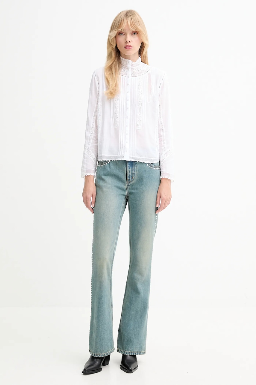 Рубашка ZADIG&VOLTAIRE цвет белый regular WWSH02235 Рубашка ZADIG&VOLTAIRE цвет белый regular WWSH02235