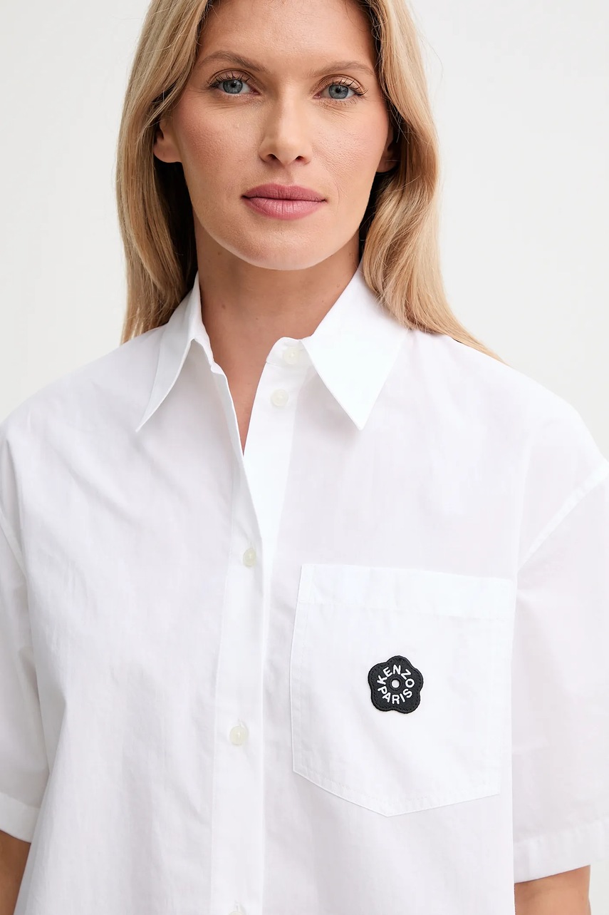 Βαμβακερό πουκάμισο Kenzo φωτογραφία