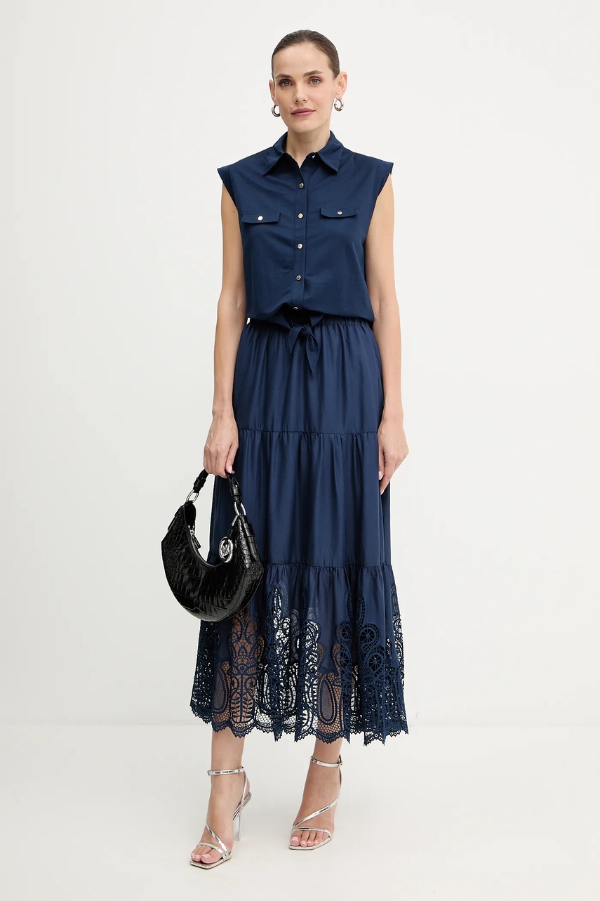 Рубашка Morgan цвет жёлтый regular классический воротник DAROD