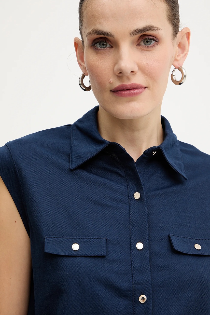 Πουκάμισο Morgan χρώμα: κίτρινο, DAROD φωτογραφία