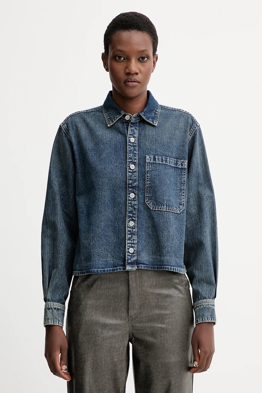 G-Star cămașă jeans cu guler clasic, relaxed, D26801.D777