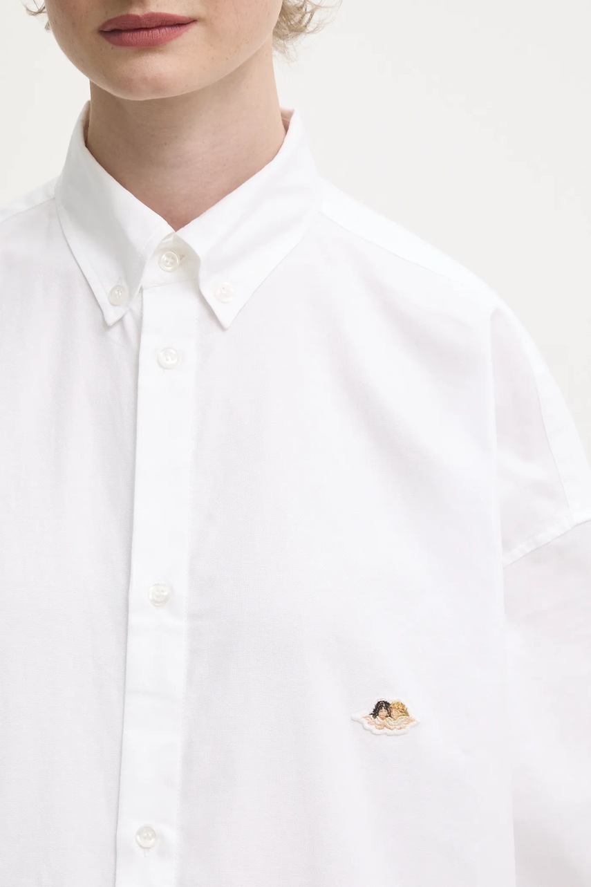 Bavlněná košile Fiorucci Angel Patch Relaxed Fit (obrázek 4)