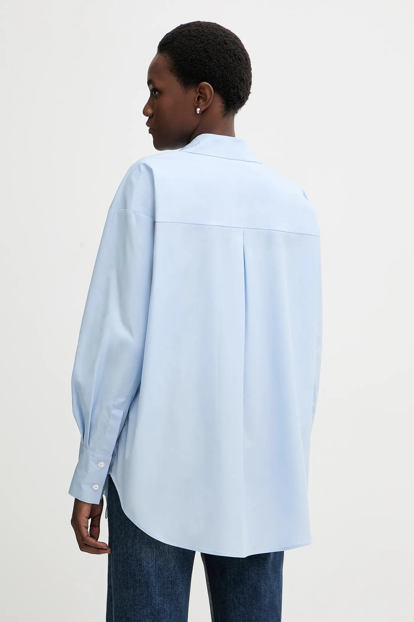 Βαμβακερό πουκάμισο La Mania ZENITH χρώμα: μπλε, ZENITH φωτογραφία