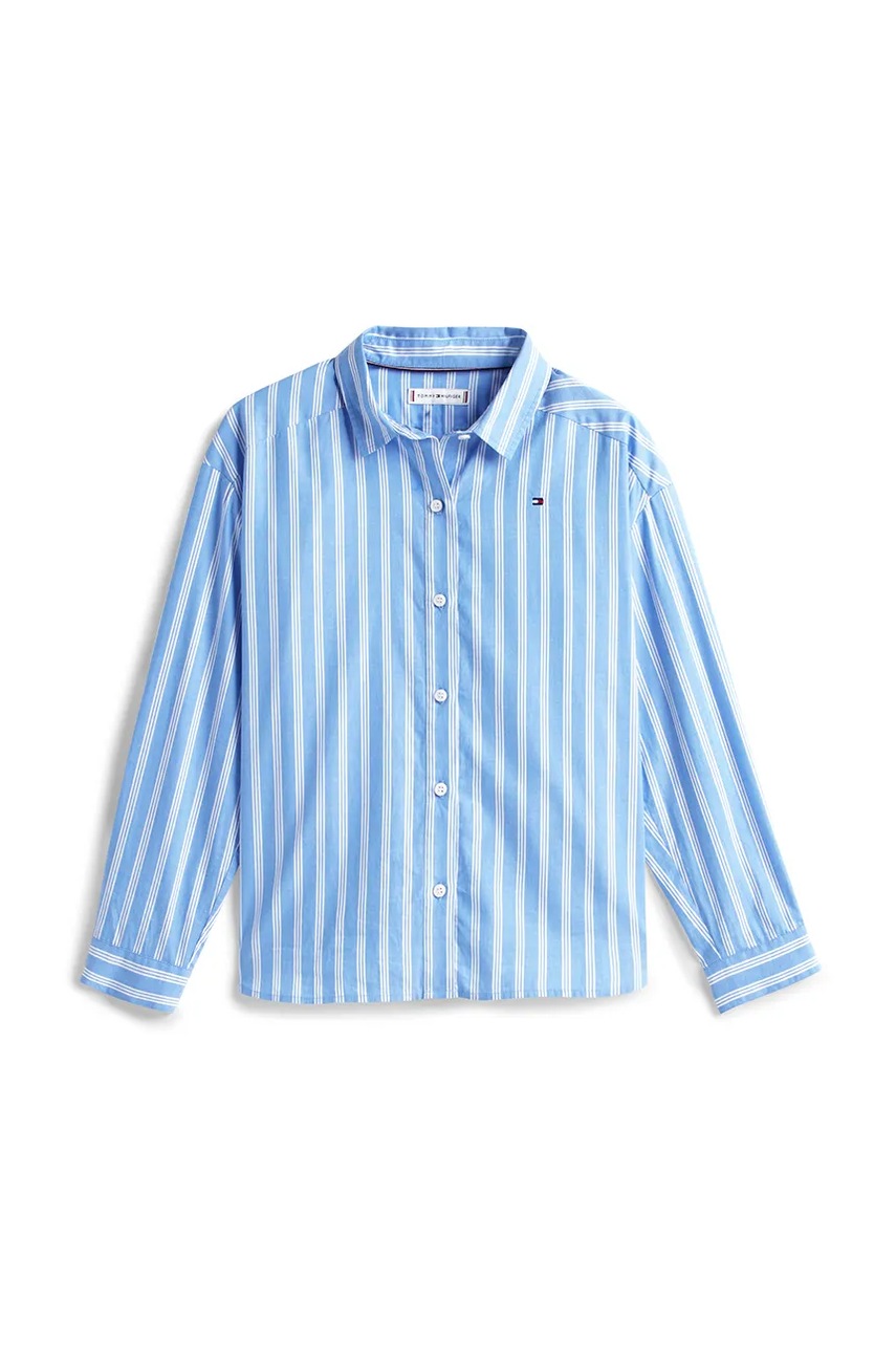 Детская хлопковая рубашка Tommy Hilfiger KG0KG08820 Детская хлопковая рубашка Tommy Hilfiger KG0KG08820