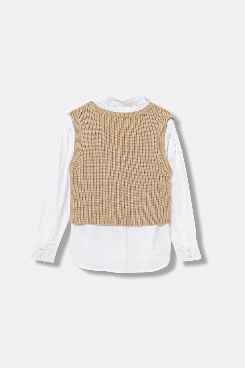 Детская рубашка и жилетка Guess 2 шт цвет белый J5BH01 WBHQ0 в Луцке Детская рубашка и жилетка Guess 2 шт цвет белый J5BH01 WBHQ0 в Луцке