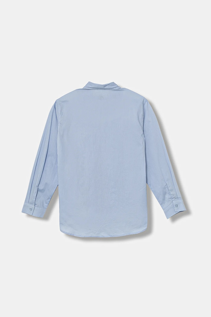 Детская хлопковая рубашка United Colors of Benetton 5EW7CQ04A Детская хлопковая рубашка United Colors of Benetton 5EW7CQ04A