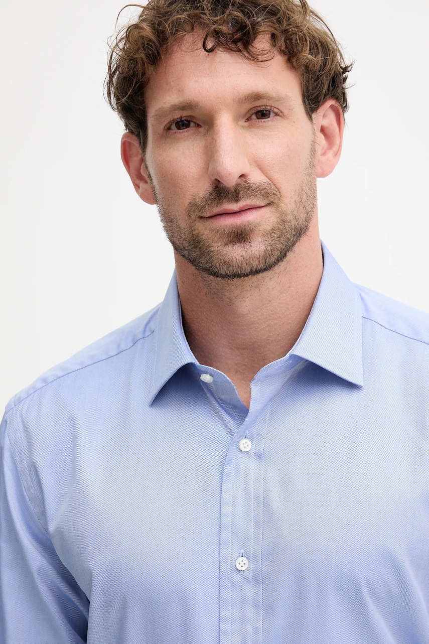 Bavlněná košile BOSS BECKHAM X BOSS