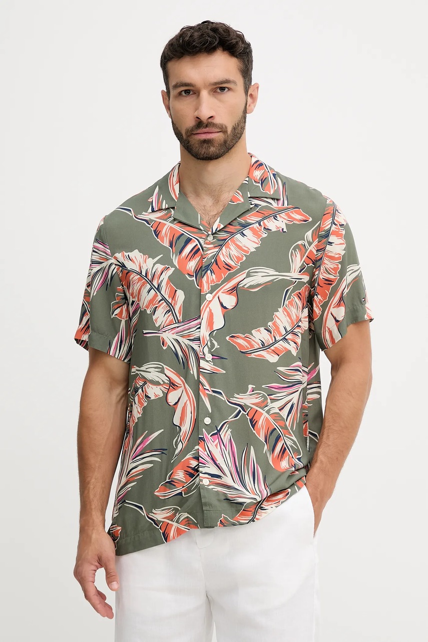 Tommy Hilfiger ing zöld, regular, MW0MW39449 akciós termékkép 1