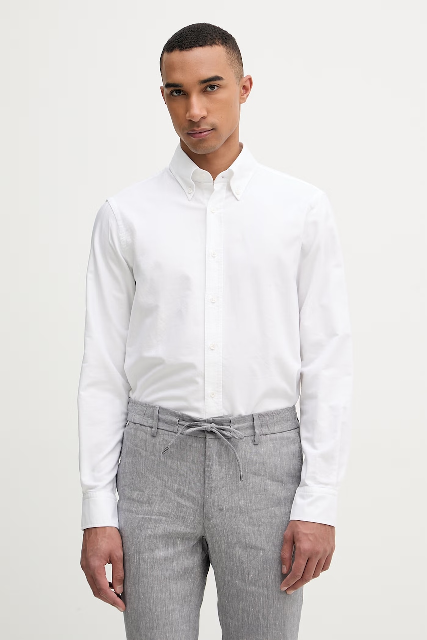 Tommy Hilfiger cămașă bărbătească din bumbac