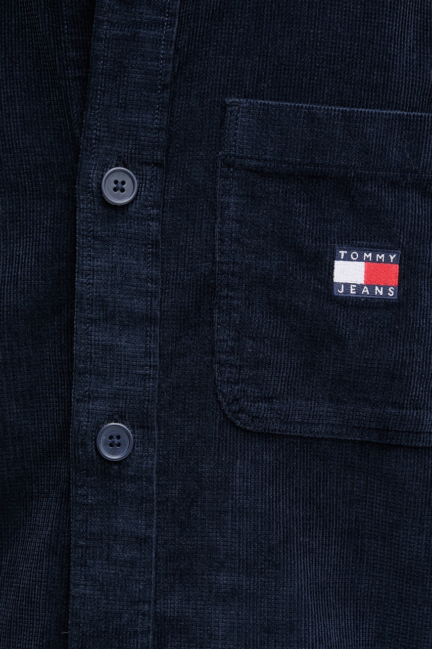 Tommy Jeans košeľa pánska bavlnená