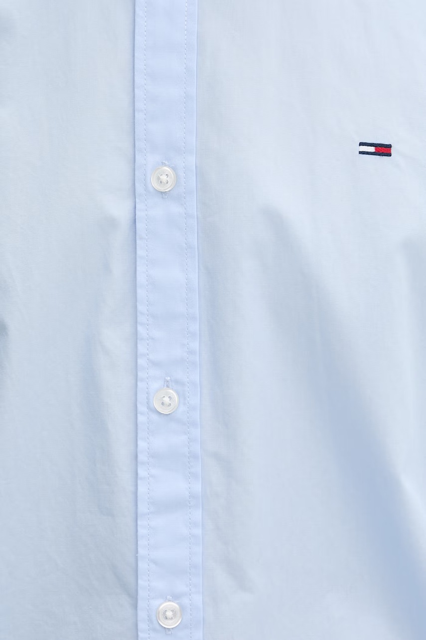Tommy Jeans košeľa pánska bavlnená