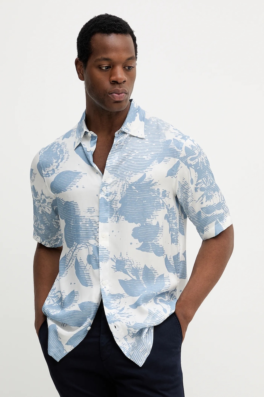 Armani Exchange cămașă cu guler clasic, regular, XM001926 AF13235