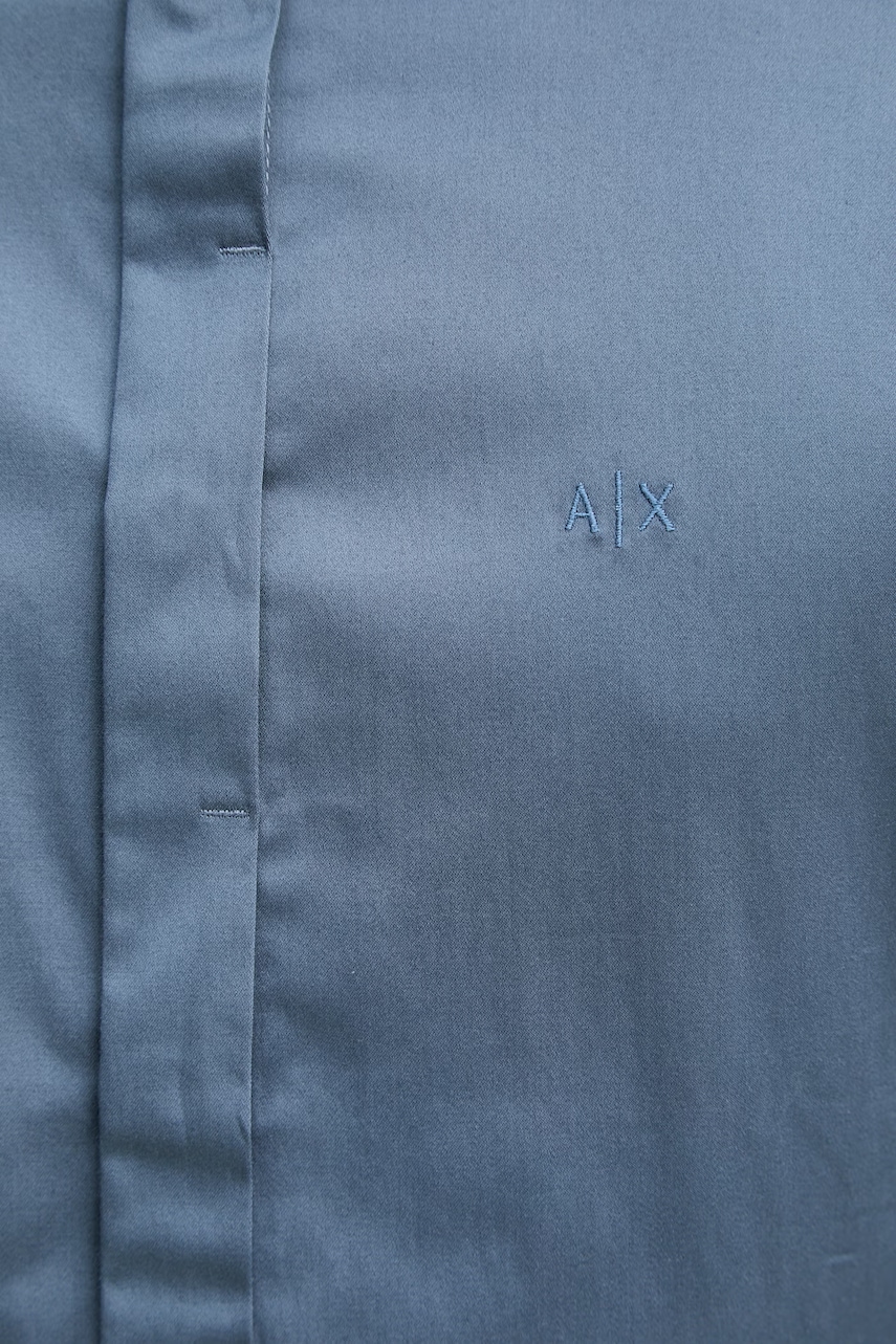 Armani Exchange košeľa pánska bavlnená s elastanom