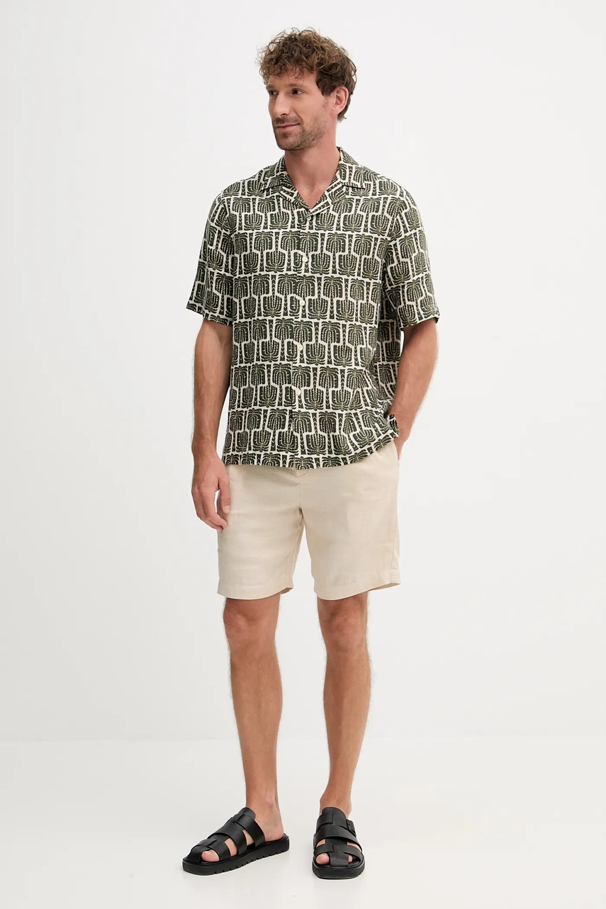 Πουκάμισο από λινό Frescobol Carioca φωτογραφία