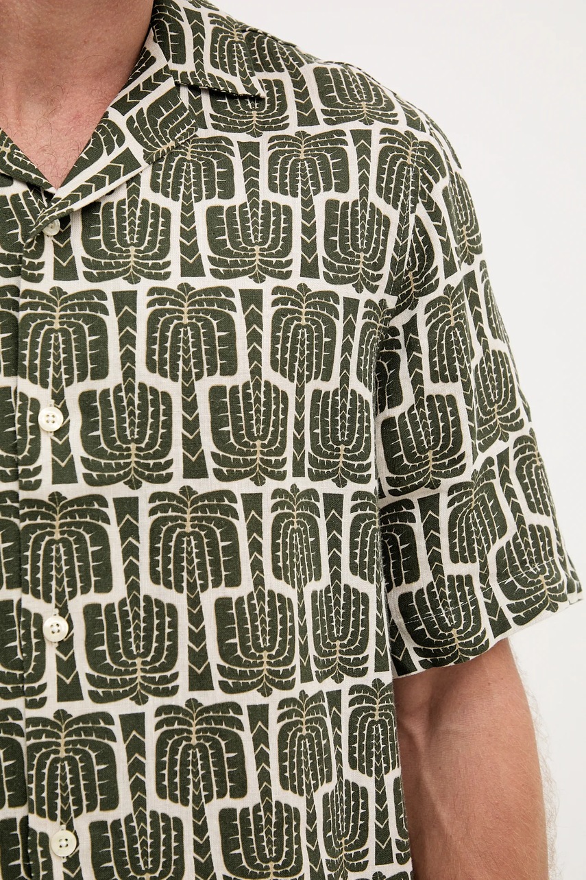 Πουκάμισο από λινό Frescobol Carioca φωτογραφία