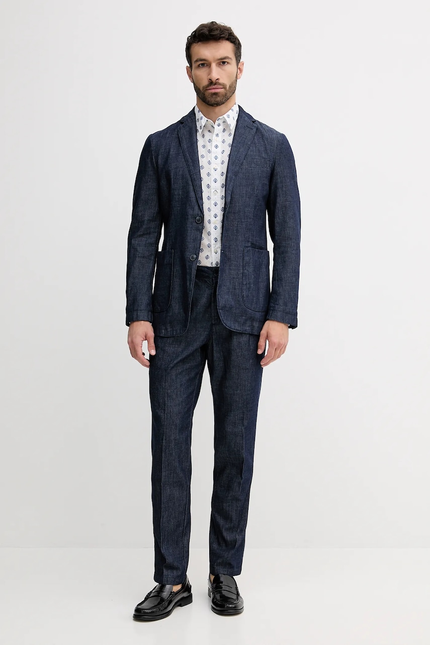 Хлопковая рубашка Pepe Jeans цвет белый regular классический воротник PM309091 Хлопковая рубашка Pepe Jeans цвет белый regular классический воротник PM309091