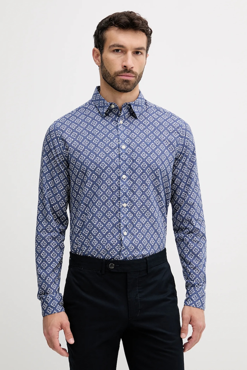 Pepe Jeans cămașă din bumbac cu guler clasic, regular, PM309092