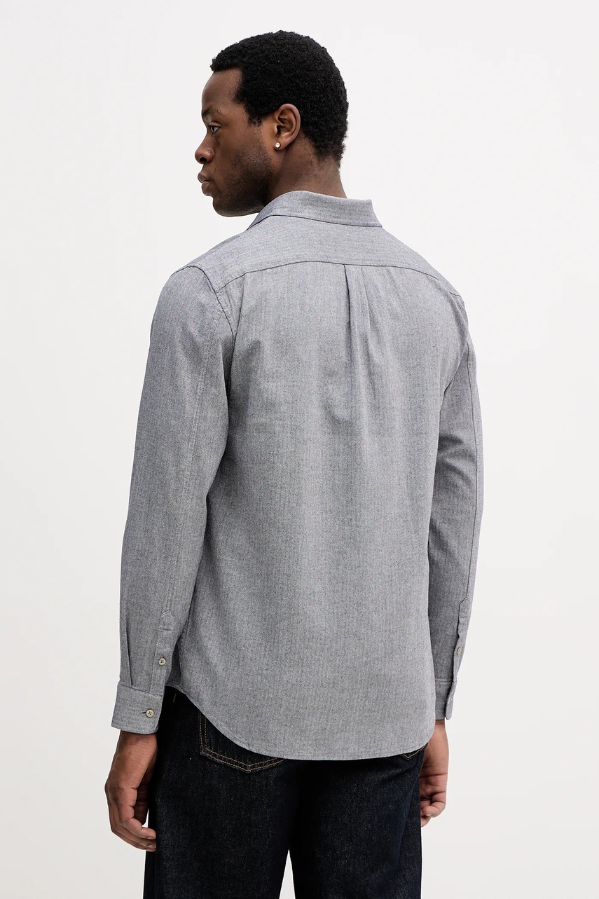 Bavlněná košile Guess HERRINGBONE (obrázek 3)