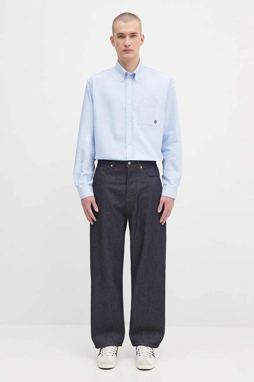 Βαμβακερό πουκάμισο Drôle de Monsieur La Chemise Oxford φωτογραφία